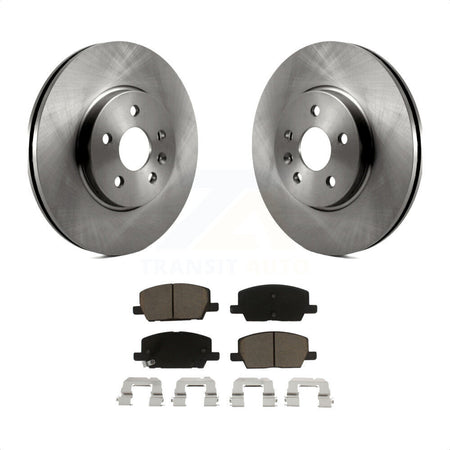 Front Disc Brake Rotors And Ceramic Pads Kit For Chevrolet Trax Buick Encore K8C-100698 by Transit Auto