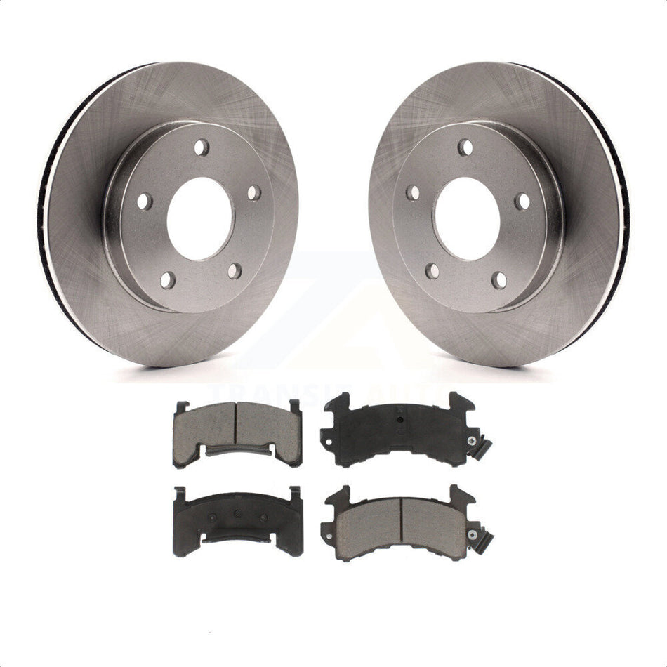 Front Disc Brake Rotors And Ceramic Pads Kit For Chevrolet S10 GMC Sonoma Blazer Jimmy S15 Cadillac Eldorado Oldsmobile Buick Riviera Seville Bravada Toronado Typhoon Syclone K8C-100705 by Transit Auto