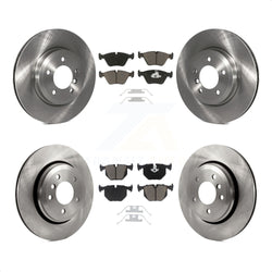 Front Rear Disc Brake Rotors And Ceramic Pads Kit For BMW 330Ci 330i 330xi K8C-100913