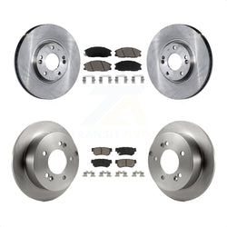 Front Rear Disc Brake Rotors And Ceramic Pads Kit For Hyundai XG350 K8C-100950