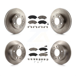 Front Rear Disc Brake Rotors And Ceramic Pads Kit For Ram ProMaster 1500 2500 3500 K8C-100952