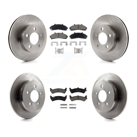 Front Rear Disc Brake Rotors And Ceramic Pads Kit For Ford Ranger Explorer Mercury Mountaineer K8C-101087 by Transit Auto