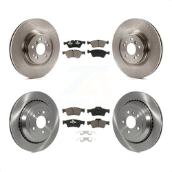 Front Rear Disc Brake Rotors And Ceramic Pads Kit For Mercedes-Benz ML350 GL450 GL550 GL350 ML550 GL320 K8C-101176