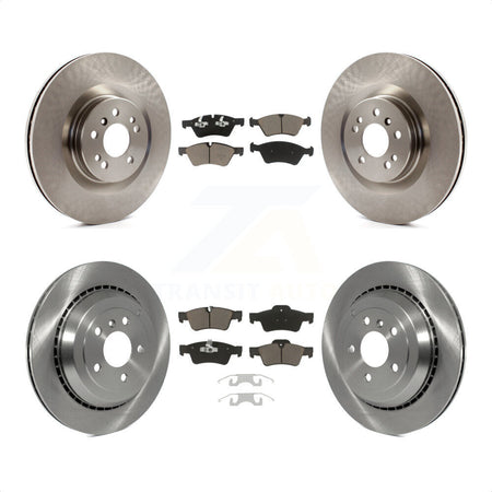 Front Rear Disc Brake Rotors And Ceramic Pads Kit For Mercedes-Benz ML350 GL450 GL550 GL350 ML550 GL320 K8C-101176 by Transit Auto