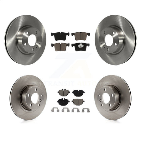 Front Rear Disc Brake Rotors And Ceramic Pads Kit For BMW X3 X4 K8C-101317 by Transit Auto