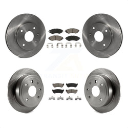 Front Rear Disc Brake Rotors And Ceramic Pads Kit For Suzuki Forenza Reno Chevrolet Optra K8C-101328