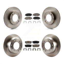 Front Rear Disc Brake Rotors And Ceramic Pads Kit For Kia Sedona Hyundai Entourage To 04/27/06 K8C-101380