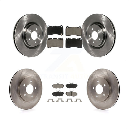 Front Rear Disc Brake Rotors And Ceramic Pads Kit For Ford Mustang K8C-101558 by Transit Auto