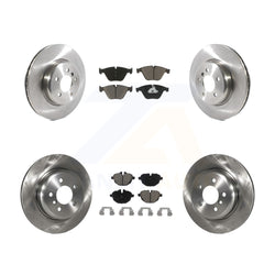 Front Rear Disc Brake Rotors And Ceramic Pads Kit For BMW 535i xDrive 535d ActiveHybrid 5 K8C-101565