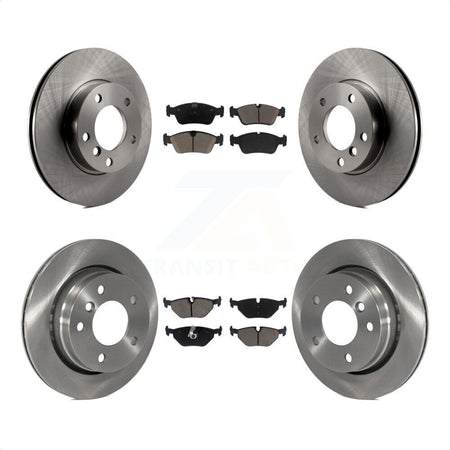 Front Rear Disc Brake Rotors And Ceramic Pads Kit For BMW 323i 323Ci 328i K8C-101579 by Transit Auto