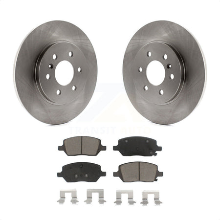 Rear Disc Brake Rotors And Ceramic Pads Kit For Chevrolet Uplander Pontiac Montana Buick Terraza Saturn Relay K8C-101654 by Transit Auto