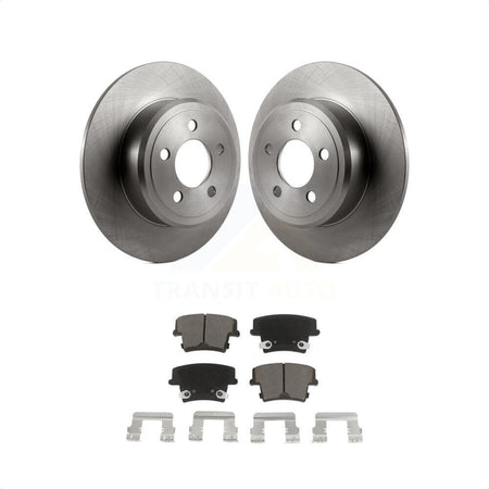 Rear Disc Brake Rotors And Ceramic Pads Kit For Dodge Charger Chrysler 300 Challenger Magnum Avenger K8C-101679 by Transit Auto