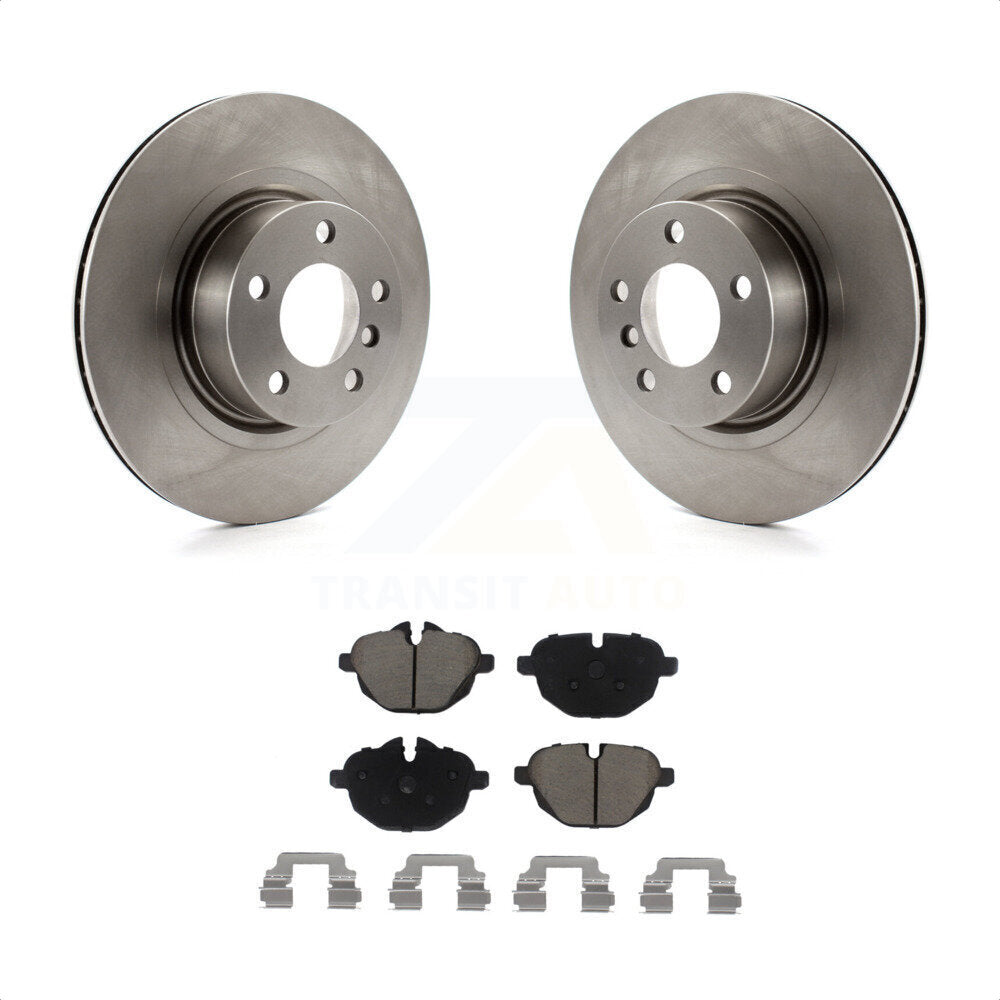 Rear Disc Brake Rotors And Ceramic Pads Kit For BMW X3 X4 K8C-101688 by Transit Auto