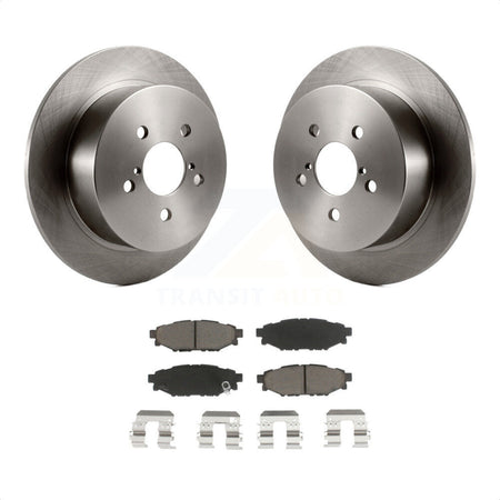 Rear Disc Brake Rotors And Ceramic Pads Kit For Subaru Outback Legacy K8C-101816 by Transit Auto