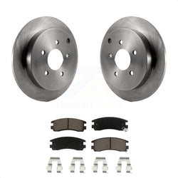 Rear Disc Brake Rotors And Ceramic Pads Kit For Buick Rendezvous Chevrolet Venture Pontiac Montana Aztek Oldsmobile Silhouette K8C-101893