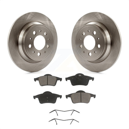 Rear Disc Brake Rotors And Ceramic Pads Kit For Volvo S60 V70 XC70 S80 K8C-101910 by Transit Auto