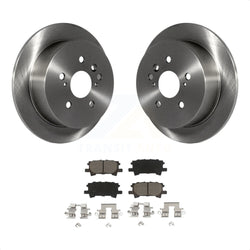 Rear Disc Brake Rotors And Ceramic Pads Kit For Lexus Toyota Highlander RX350 RX330 RX400h K8C-102031