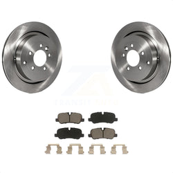 Rear Disc Brake Rotors And Ceramic Pads Kit For Land Rover Range Sport LR4 LR3 K8C-102043