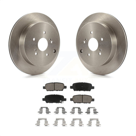 Rear Disc Brake Rotors And Ceramic Pads Kit For 2009-2013 Suzuki Grand Vitara K8C-102073 by Transit Auto