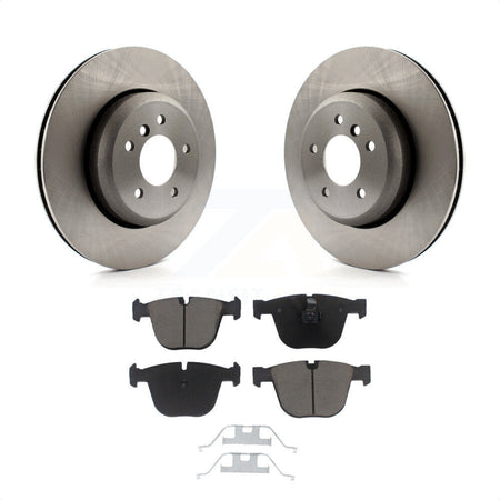 Rear Disc Brake Rotors And Ceramic Pads Kit For BMW 650i 535i 550i 645Ci 545i K8C-102078 by Transit Auto