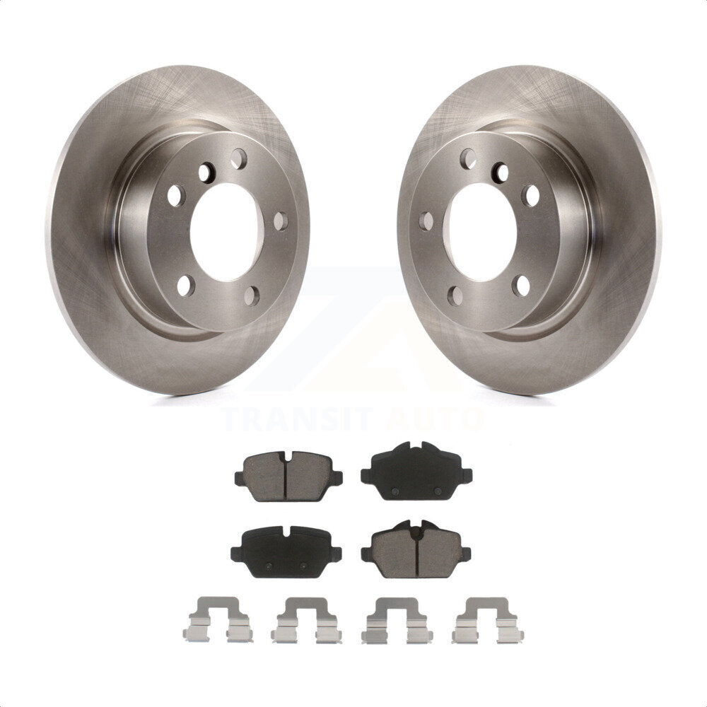 Rear Disc Brake Rotors And Ceramic Pads Kit For Mini Cooper Countryman Paceman K8C-102103 by Transit Auto