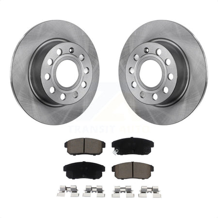 Rear Disc Brake Rotors And Ceramic Pads Kit For Nissan Maxima INFINITI I35 I30 K8C-102138 by Transit Auto