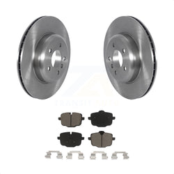 Rear Disc Brake Rotors And Ceramic Pads Kit For BMW 535i 550i xDrive 650i 640i Gran Coupe Alpina B6 K8C-103022