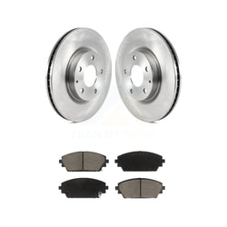 Front Disc Brake Rotors And Ceramic Pads Kit For Mazda 3 K8C-103028