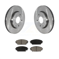 Front Disc Brake Rotors And Ceramic Pads Kit For Mazda 3 K8C-103029