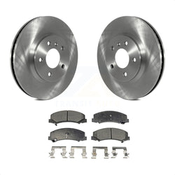 Front Disc Brake Rotors And Semi-Metallic Pads Kit For Chevrolet Impala Buick Lucerne Limited Monte Carlo K8F-100057