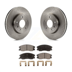 Front Disc Brake Rotors And Semi-Metallic Pads Kit For Chevrolet Equinox Saturn Vue Captiva Sport Pontiac Torrent Suzuki XL-7 K8F-100061