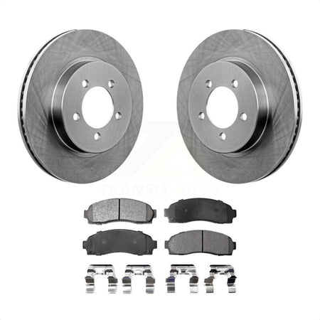 Front Disc Brake Rotors And Semi-Metallic Pads Kit For Ford Explorer Mercury Mountaineer K8F-100124 by Transit Auto