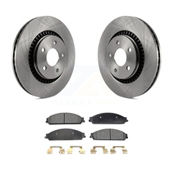 Front Disc Brake Rotors And Semi-Metallic Pads Kit For Ford Five Hundred Freestyle Taurus Mercury Montego X Sable K8F-100138