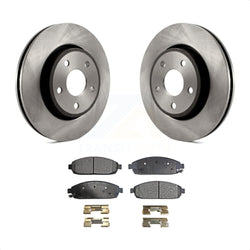 Front Disc Brake Rotors And Semi-Metallic Pads Kit For Jeep Grand Cherokee Commander K8F-100219
