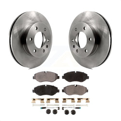 Front Disc Brake Rotors And Semi-Metallic Pads Kit For Sprinter 2500 Mercedes-Benz Freightliner Dodge K8F-100227