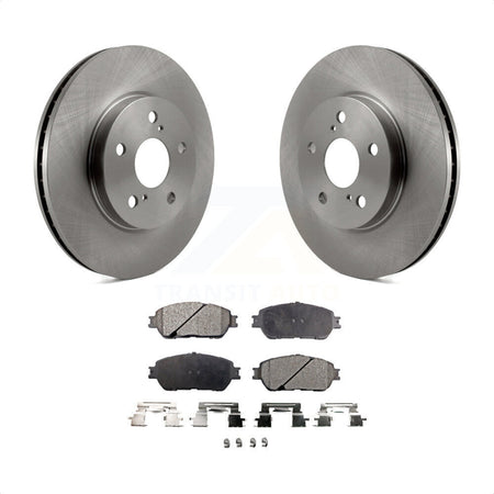 Front Disc Brake Rotors And Semi-Metallic Pads Kit For Toyota Sienna Camry Avalon Solara Lexus ES300 K8F-100361 by Transit Auto