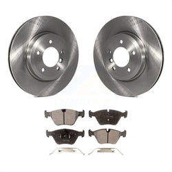 Front Disc Brake Rotors And Semi-Metallic Pads Kit For BMW 330Ci 330i Z4 330xi K8F-100374