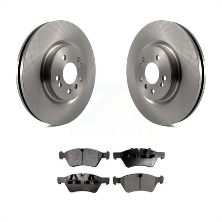 Front Disc Brake Rotors And Semi-Metallic Pads Kit For Mercedes-Benz ML350 R350 ML500 ML320 R500 R320 ML450 K8F-100444 by Transit Auto