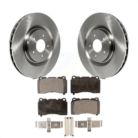 Front Disc Brake Rotors And Semi-Metallic Pads Kit For Mitsubishi Lancer K8F-100531 by Transit Auto