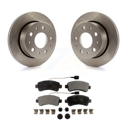 Rear Disc Brake Rotors And Semi-Metallic Pads Kit For Ram ProMaster 1500 2500 3500 K8F-101682