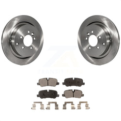 Rear Disc Brake Rotors And Semi-Metallic Pads Kit For Land Rover Range Sport LR4 LR3 K8F-101799