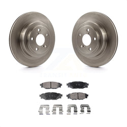 Rear Disc Brake Rotors And Semi-Metallic Pads Kit For Subaru Legacy K8F-101800