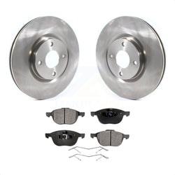 Front Disc Brake Rotors And Semi-Metallic Pads Kit For 2018-2022 Ford EcoSport K8F-102653