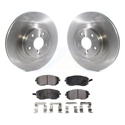 Front Disc Brake Rotors And Semi-Metallic Pads Kit For Subaru Outback Legacy Forester Impreza Baja K8F-102660