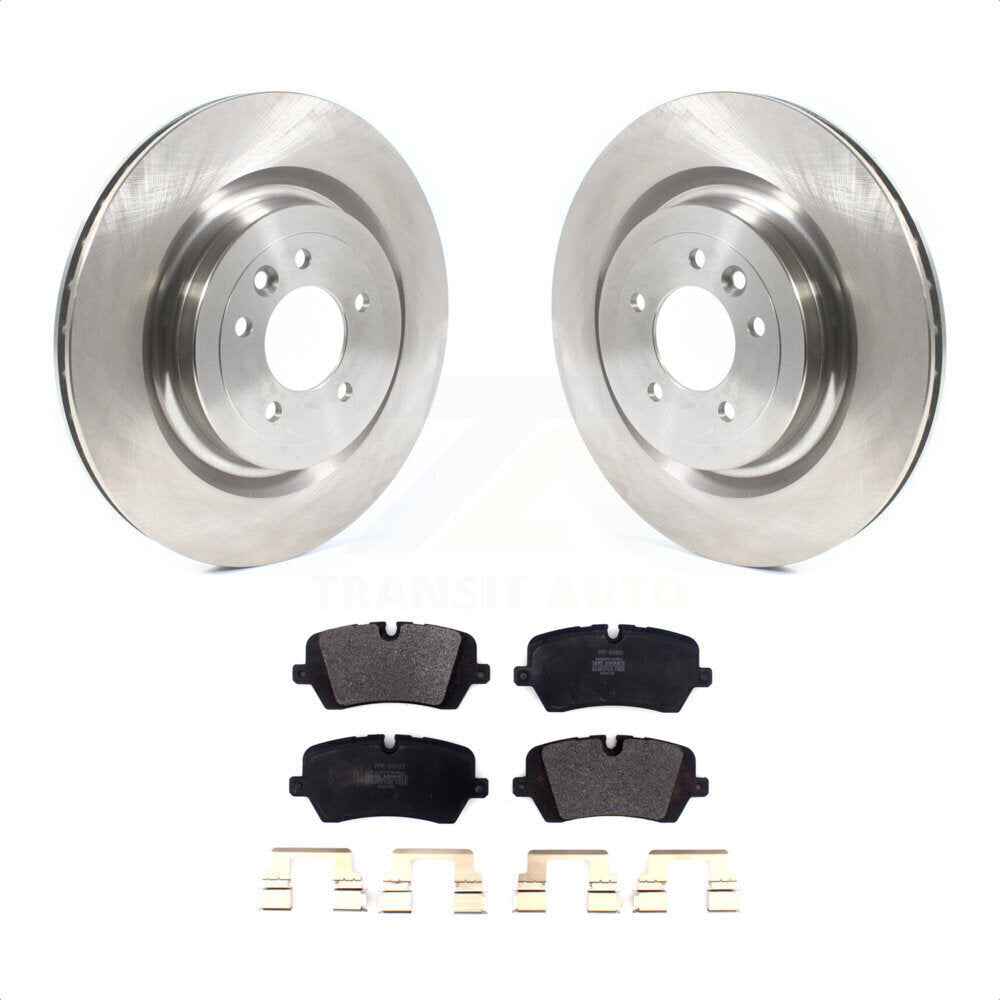 Rear Disc Brake Rotors And Semi-Metallic Pads Kit For Land Rover Range Sport K8F-102798 by Transit Auto