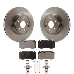 Front Disc Brake Rotors And Semi-Metallic Pads Kit For Mercedes-Benz S550 SL550 CL550 S600 S400 S350 CL600 S450 K8F-102833