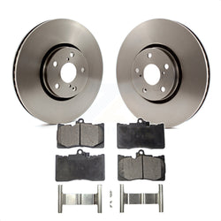 Front Disc Brake Rotors And Semi-Metallic Pads Kit For Lexus IS350 IS200t GS350 IS300 GS430 GS450h GS460 K8F-103115