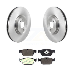 Front Disc Brake Rotors And Semi-Metallic Pads Kit For Volvo XC90 XC60 XC40 S90 V90 Cross Country V60 K8F-103443