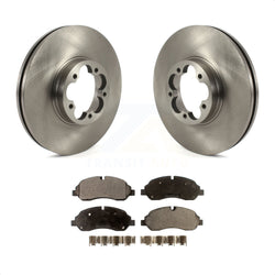 Front Disc Brake Rotors And Semi-Metallic Pads Kit For Ford Transit-350 HD K8F-103451