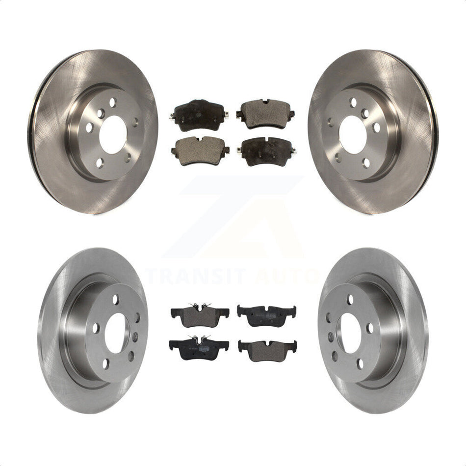 Front Rear Disc Brake Rotors And Semi-Metallic Pads Kit For Mini Cooper Clubman K8F-103495 by Transit Auto